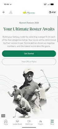 The Masters Golf Tournament screenshot 3