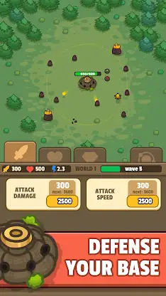 Idle Fortress Tower Defense screenshot 1