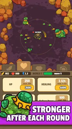Idle Fortress Tower Defense screenshot 2