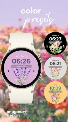 ID001: Floral Watch Face screenshot 7