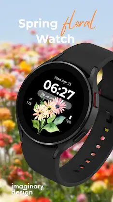 ID001: Floral Watch Face screenshot 1