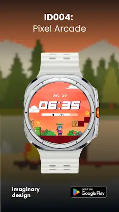 ID004: Pixel Arcade Watch Face screenshot 2