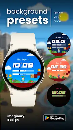 ID004: Pixel Arcade Watch Face screenshot 6