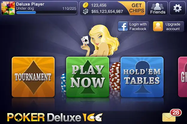Texas HoldEm Poker Deluxe Pro screenshot 1