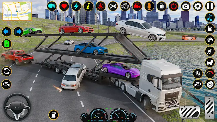 Truck Simulator: 3D Truck Game screenshot 4