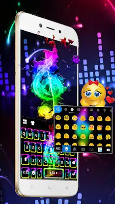 Colorful Music Night Theme screenshot 2