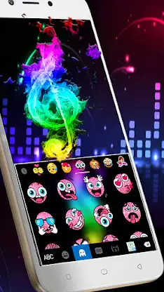 Colorful Music Night Theme screenshot 4