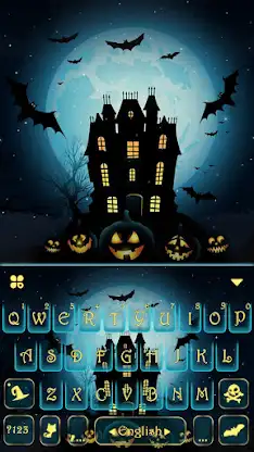 Halloween Ghost Keyboard Theme screenshot 5