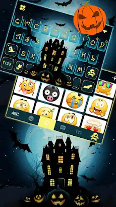 Halloween Ghost Keyboard Theme screenshot 4