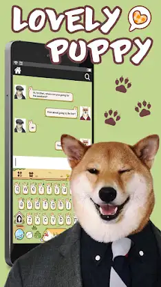 Lovely Puppy Theme screenshot 1