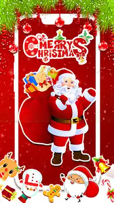 Merry Xmas Gravity Theme screenshot 1