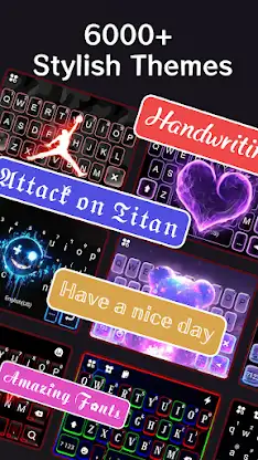 Neon Red Heartbeat Theme screenshot 1
