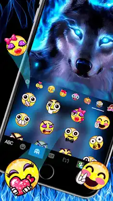 Neon Wolf Theme screenshot 2