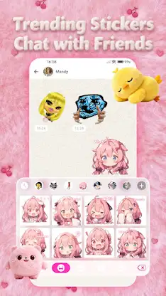 Pink Aura Love Theme screenshot 4