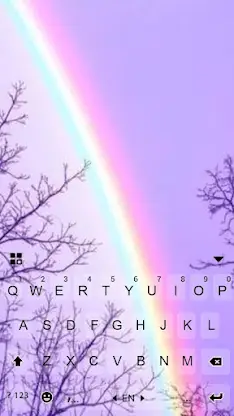 Rainbow Transparent Themes screenshot 5