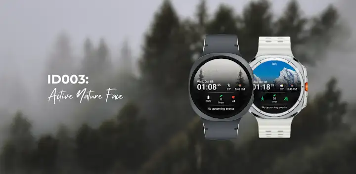 ID003: Active Nature Face — Android app banner