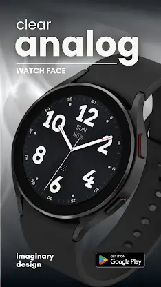 ID005: Clear Analog Face screenshot 1