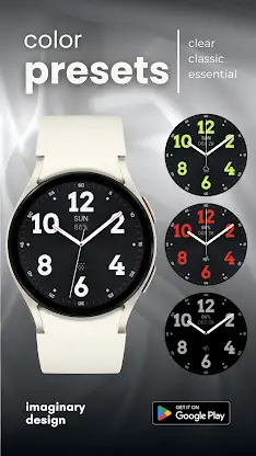 ID005: Clear Analog Face screenshot 6