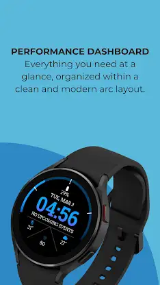 ID007: Digital Arc Watch Face screenshot 2