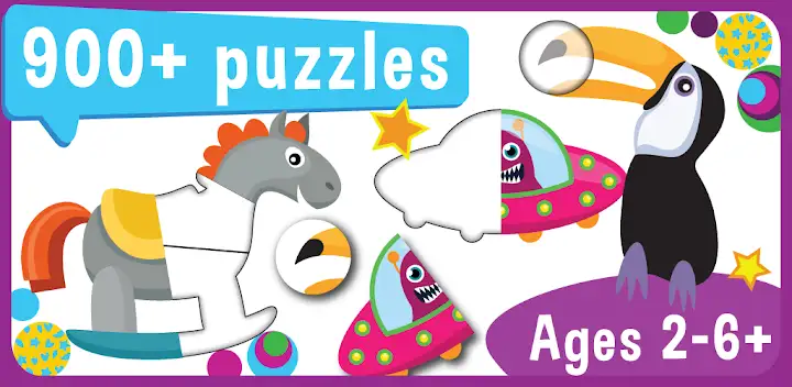 Toddler Educational Puzzles — Android game banner