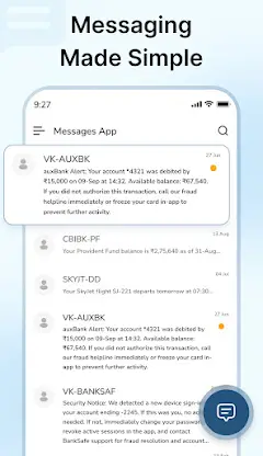 Message screenshot 1