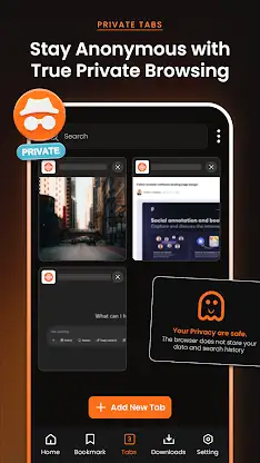 Private Browser: Incognito screenshot 3