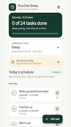 Routine Beep screenshot 2