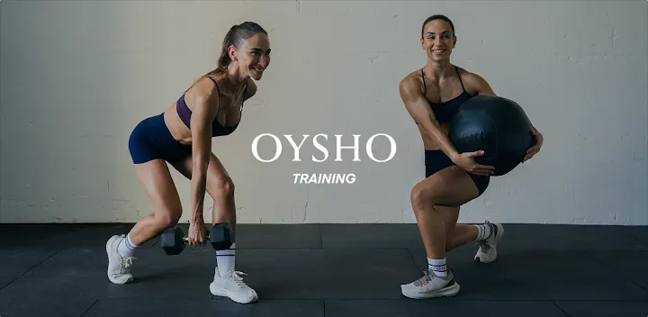 OYSHO TRAINING: Workouts — Android app banner