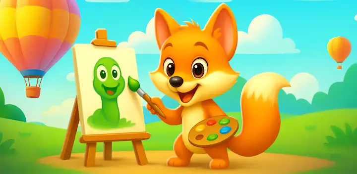 kids Color Book: color & paint — Android game banner