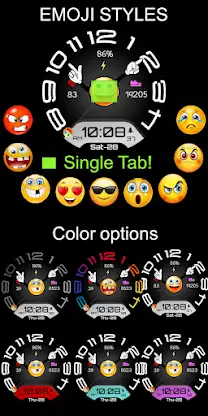 Emoji Clock Face screenshot 6