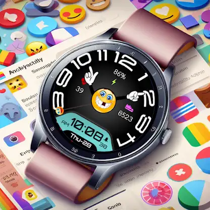 Emoji Clock Face screenshot 3