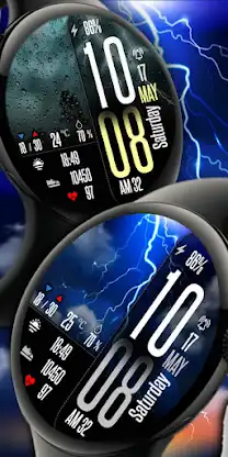 Weather Day & Night Big BOLD screenshot 2