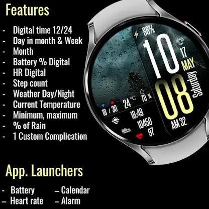 Weather Day & Night Big BOLD screenshot 7