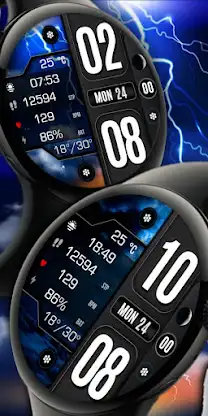 Weather Day & Night Digital 03 screenshot 2