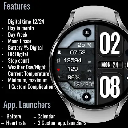 Weather Day & Night Digital 03 screenshot 8