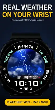 Animated Digital Watch Face screenshot 2