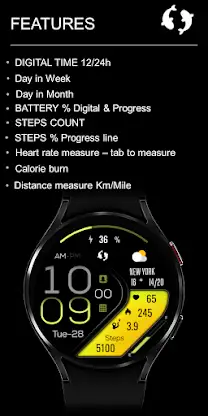 Minimal Modern Sport Km & Mile screenshot 7