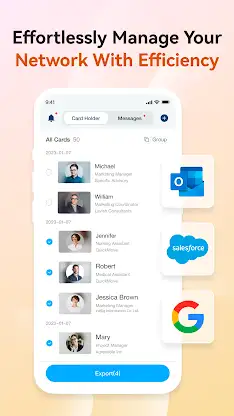 CamCard AI Scanner, Transcribe screenshot 8