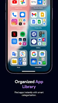 Launcher OS 26: Glass Theme screenshot 6