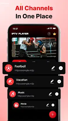 IPTV Player: Smart Live TV screenshot 1