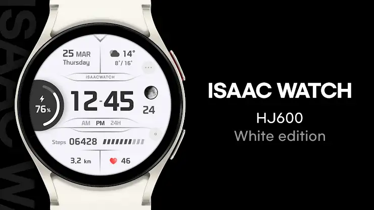ISAAC WATCH HJ600 White screenshot 3