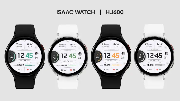 ISAAC WATCH HJ600 White screenshot 6