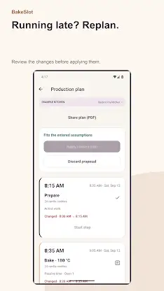 BakeSlot: Bakery Planner screenshot 4