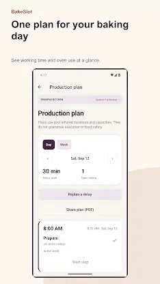 BakeSlot: Bakery Planner screenshot 3