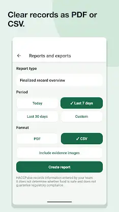 HACCPulse: Food Safety Log screenshot 7