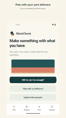 SkeinCheck: Yarn Planner screenshot 1