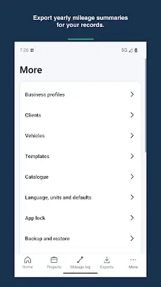 SoloRapport: Work & Mileage screenshot 6