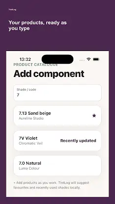 TintLog: Hair Color Formulas screenshot 5
