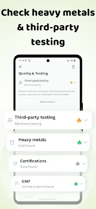 Ivy - Supplement Researcher screenshot 4