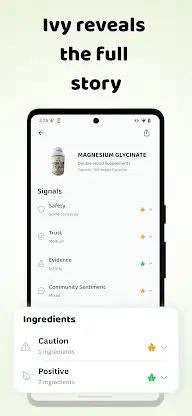 Ivy - Supplement Researcher screenshot 3